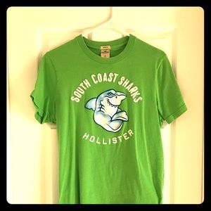 Green Men’s Hollister Medium Shirt